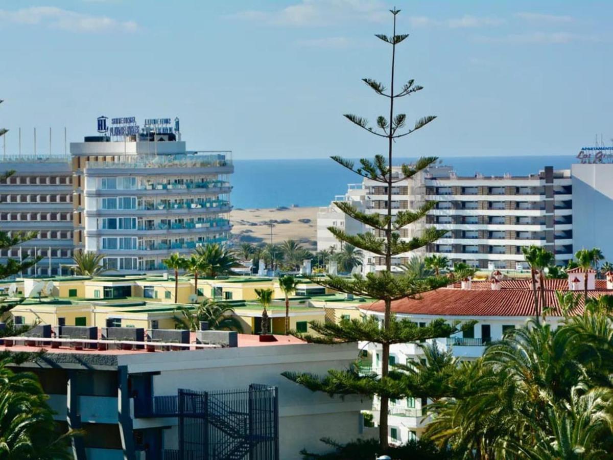 Penthouse In Playa Del Ingles With Lovely View Daire Dış mekan fotoğraf